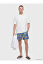 Nevavm Short Length Patterned Men's Swim Shorts with Difference - 2