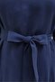 Tunic, Long Slit Pants, Pocketed Modal Set - Dark Blue - 6