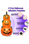 (eb120)Halloween Decorations Inflatable Pumpkin Lights,1.2m Pumpkins Stacked Decoration Pumpkin Decorations, Outdoor Yard Decorations for Party, Garden, Lawn, Holiday Decors - 4