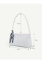 Rose Scarf Daily Use Women's Hand and Shoulder Bag (the Scarf May Vary in Appearance as a Gift.) - 2