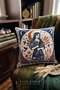 Virgo Zodiac Sign Design Modern Decorative Throw Pillow Cover 43X43
