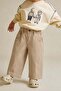Unisex Children's Striped Comfortable Pants with Elastic Waist