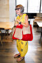 Original Handmade Lace Detailed Thick Linen Design Tote Canvas Bag - 2