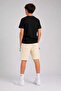 Boys' Printed Zippered Summer Combed Cotton Sports Capri Shorts - 6