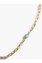 Natural Stone Detailed Chain Bracelet - 3