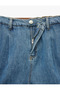 Comfortable Fit Double Leg Pockets Belted Mini Jean Shorts - 6