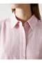 Nevavm Textured Oversize Women's Shirt with a Difference - 3