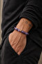 Ametist Men's Bracelet |   Focus & Insight Stone |   Natural Stone - 4