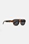 Vasta Women's Sunglasses Oversize Large Glass Leopard Patterned 55 Ekartman Double Bridge Modern - 6
