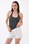 Women's Polka Dot Detailed Halter Neck Blouse 260593 - - 3