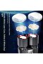 Rechargeable LED Flashlight - High Brightness Tactical Torch with Dual White & Yellow Light | Zoomable Long Range Waterproof Aluminum Alloy Handheld Torch for Camping, Hiking, Emergency Outdo - 2