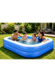 Intex Swim Center Family Inflatable Pool 203 x 152 x 48 cm Rectangular Garden Pool for Kids & Family, 540L - 6