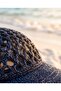 Modern-Looking Summer Knitwear Hat with a Silvery Knit Design - 4