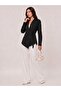 Women's Double-Breasted Tie-Down Poplin Shirt