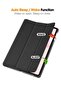Smart Case for Honor Pad 10, Ratesell Lightweight Trifold Stand Smart Case Cover with Auto Wake/Sleep for Honor Pad 10 Black - 2