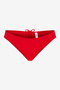 Women Cheeky Red Bikini Bottom
