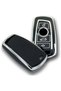 For Bmw 1 3 5 7 Series X1 X3 X4 X5 F10 F15 F16 F20 F30 F18 F25 M3 M4 Nano Key Case Black Silver Color - 2