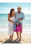 Transparent Pvc Beach Bag Large Volume Beach Bag Women's Holiday Bag 34X38X15 cm - 4