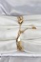 316L Steel Gold Color 3-Piece Women's Bracelet - 2