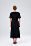 Lace Dress, Miidi, Balloon Sleeve, Stylish Trendy Model - 6
