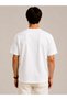3-Pack Unisex White Oversize T-Shirt Set - Crew Neck Basic T-Shirt - 3