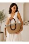 Colorful Straw Hand and Shoulder Bag - Suitable for Summer Casual and Beach Use