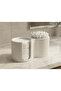 Bathroom Organizer Double Compartment Makeup Cotton and Cotton Swab Stand Cotton Holder - 2