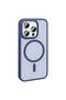 iPhone 15 Pro Case Magsafe Supported Camera Raised Silicone Matte Anti-Fingerprint - 3