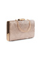 Ankle-Strap Pointed Toe Evening Shoes and Bag Set - 2