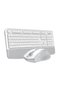 A4 Tech Fg2500S Plus, White, Fstyler, 2.4Ghz Wireless, Turkish Q, M.Medya Keyboard Mouse Set - 3
