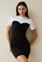 Black Corset Look Dress - 2Y30421