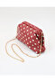 Women's Polka Dot Chain Strap Clutch Bag - 2