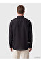 Southblue Black Regular Fit 100% Linen Men's Shirt - 4