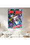 Batman Comic Cover Wall Covering Wall Tapestry First Quality Satin Fabric Poster - 2