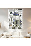 R2-D2 Blueprint Wall Covering Wall Tapestry First Quality Satin Fabric Poster - 2