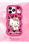 Realme C53 Compatible Case Camera Protector Red Silicone Couple Phone Case Kitty Pattern - 2