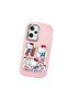 Redmi Note 12 Pro Speed Compatible Case Camera Protector Pink Silicone Couple Phone Case with Kitty Pattern - 3