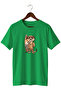 Special Design T-Shirt Surfer with Glasses Mirkat Printed Summer T-Shirt