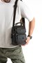 Men's Canvas Series Multi-Compartment Crossbody/Hand Bag - 3