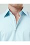 Drytech Slim Fit Water Repellent Stain Resistant Men's Shirt Mint Green T14345 - 2