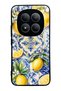 Xiaomi Redmi Note 15 Pro Plus Glossy Phone Case with Mediterranean Lemon Royale Design