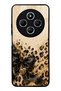 Xiaomi Redmi 14C Golden Leopard Heart Design Glossy Phone Case