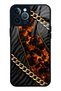 حافظة هاتف آيفون 12 برو ماكس بتصميم Golden Eclipse لامعة