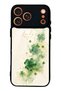 iPhone 17 Pro Max Glossy Phone Case with Lucky Clover Whisper Design
