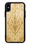 iPhone XS Max Ivory Ottoman Gold Design Glossy Phone Case