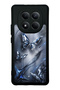 Xiaomi Redmi Note 15 4g Midnight Chrome Butterfly Design Glossy Phone Case