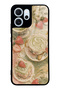 Oppo Reno 14F Sage Strawberry Matcha Design Glossy Phone Case