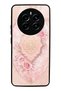 Realme 12 Pro Glossy Phone Case with Blush Ottoman Rose Design