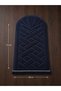 Yüsrina Silk Velvet 1.5 cm Sponge-Filled, Special Embroidery Detailed Prayer Mat, Orthopedic Prayer Mat + Bag - 3
