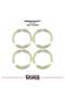 Honda cbr 250r wheel rim sticker inner outer cbr125r lettering decal model - 2
